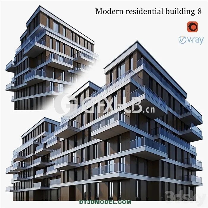 Architecture – Building – Residential building 8