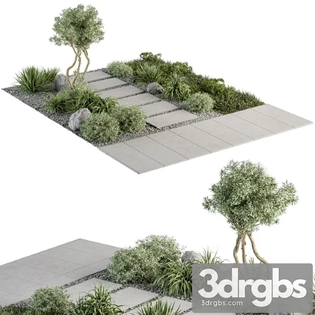 Architecture Environment With Plants Set 29 3dsmax Download