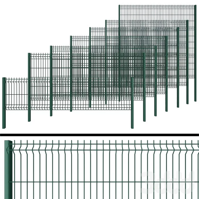 ARCHITECTURE – FENCE – 3D MODELS – 3DS MAX – FREE DOWNLOAD – 1365