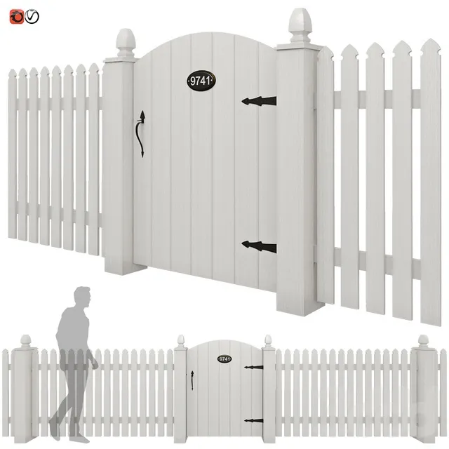 ARCHITECTURE – FENCE – 3D MODELS – 3DS MAX – FREE DOWNLOAD – 1380