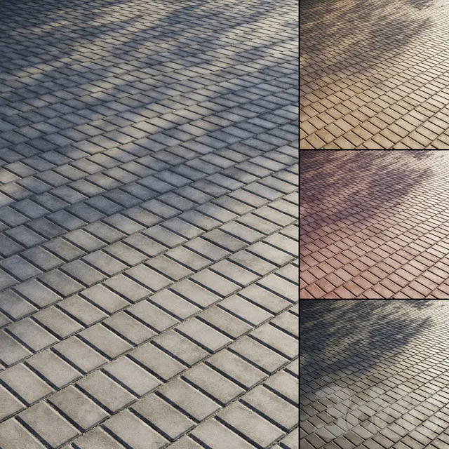 ARCHITECTURE – PAVING – 3D MODELS – 3DS MAX – FREE DOWNLOAD – 1562