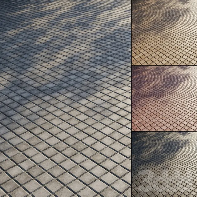 ARCHITECTURE – PAVING – 3D MODELS – 3DS MAX – FREE DOWNLOAD – 1569