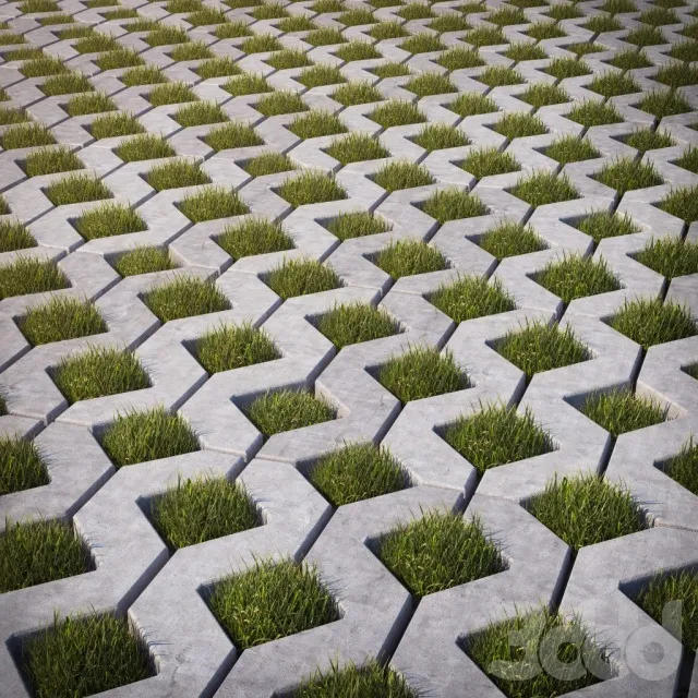 ARCHITECTURE – PAVING – 3D MODELS – 3DS MAX – FREE DOWNLOAD – 1576
