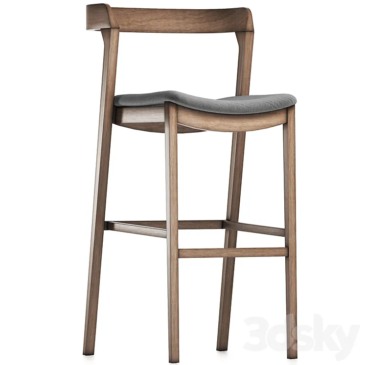 Arco Stool by Cantarutti – Barstool 3DS Max