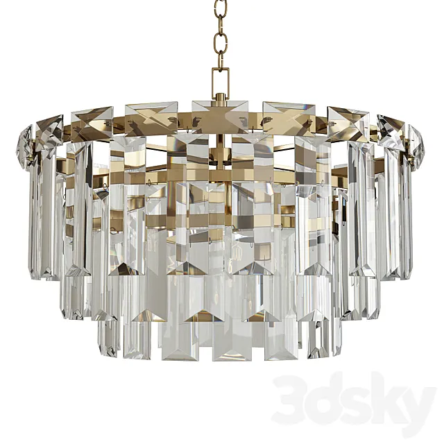 Arden chandelier 3DS Max Model