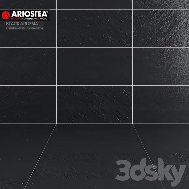 Ardesia Pietre Naturali High-tech black 3DS Max Model