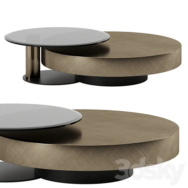 Arena coffee table by Cattelan Italia 3DS Max Model