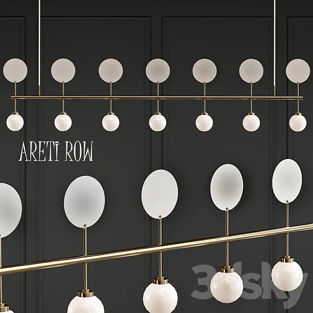 Arereti row 3ds Max