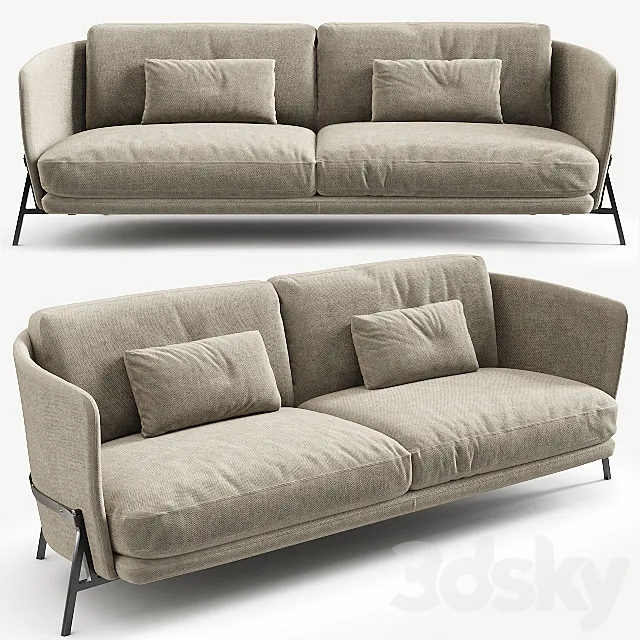 Arflex CRADLE sofa 3DS Max Model