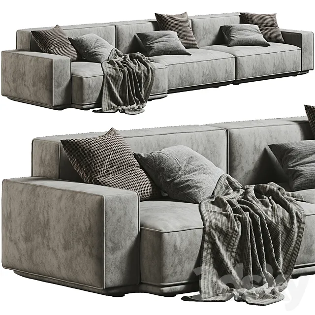 Arflex Marechiaro Chaise Longue Sofa 3ds Max
