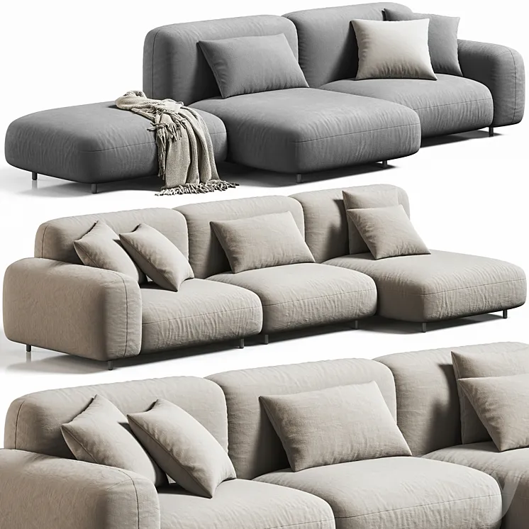 Arflex Tokio Sofa 3DS Max Model