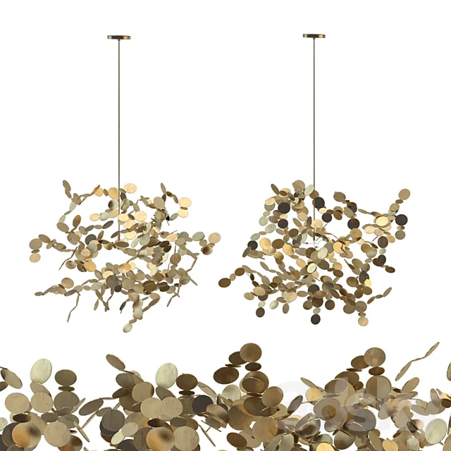 Argent a terzani gold Cloud N90S 3ds Max