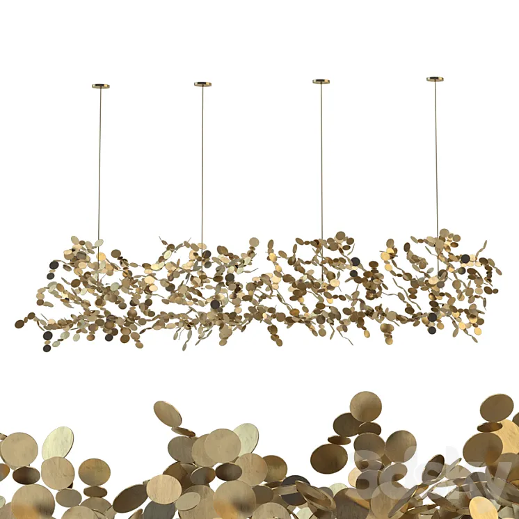 Argent a terzani gold Cloud N90S set 3DS Max