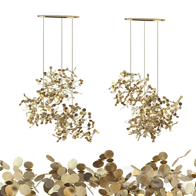 Argent a terzani gold Cloud N91S 3ds Max