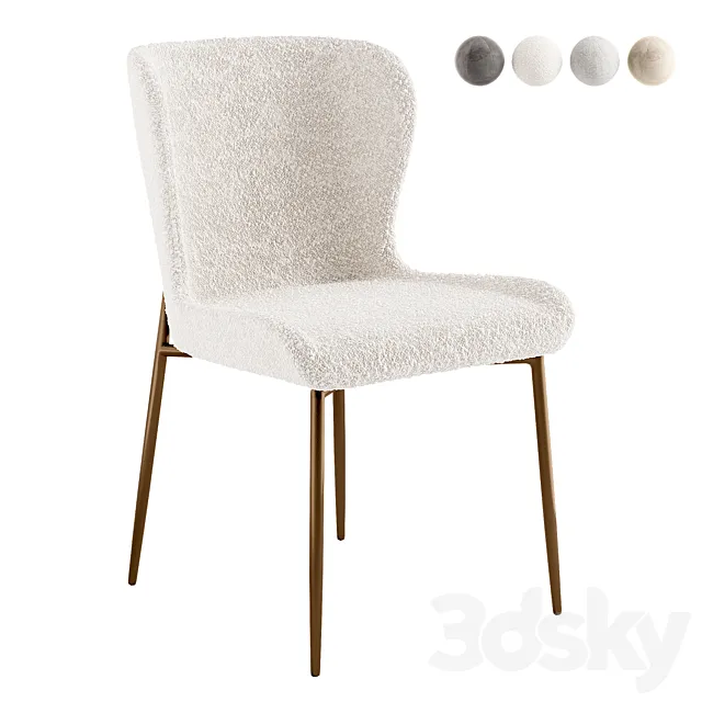 Arhaus Kirsten Dining Chair 3dsMax Model