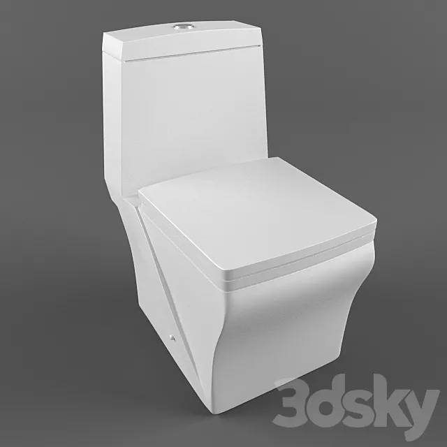 Ariel Granada Toilet 3ds Max