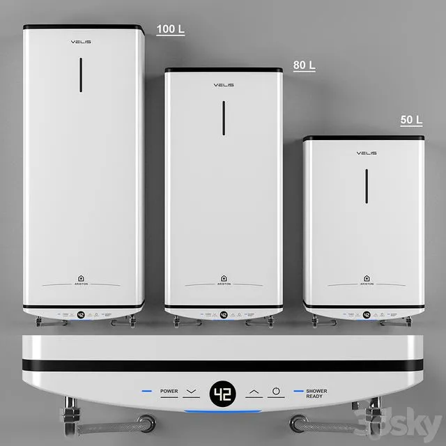 Ariston Velis Tech PW ABSE 3dsMax Model