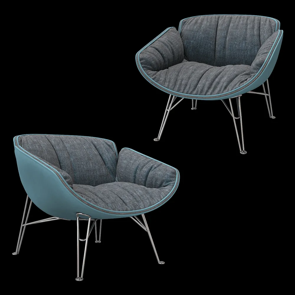 Arketipo – Armchair Juno 3ds Max
