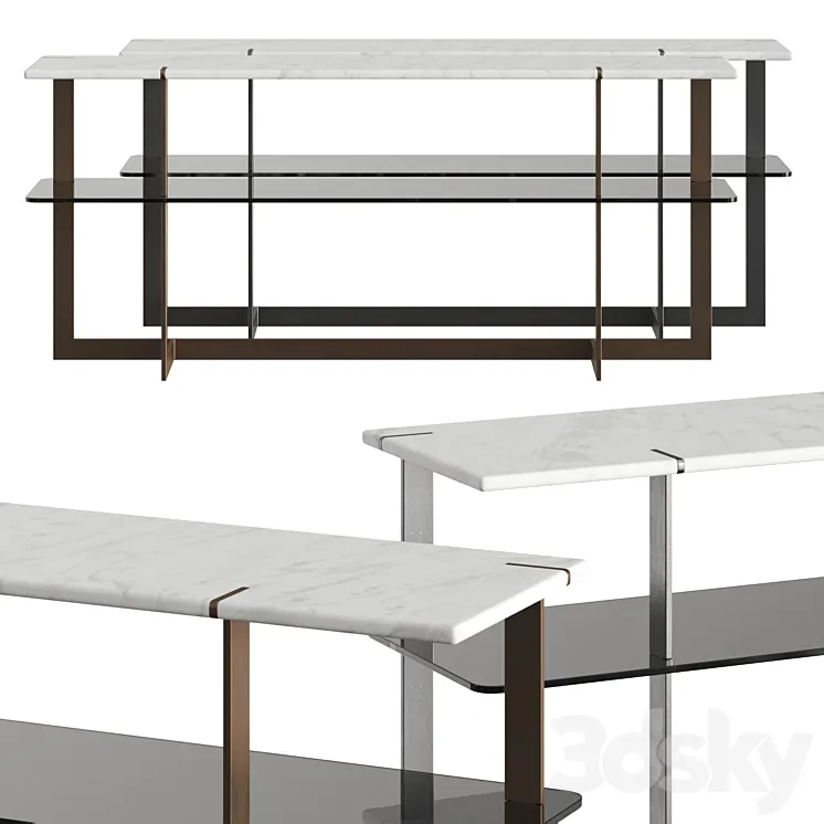 Arketipo Douglas Console Table 3DS Max