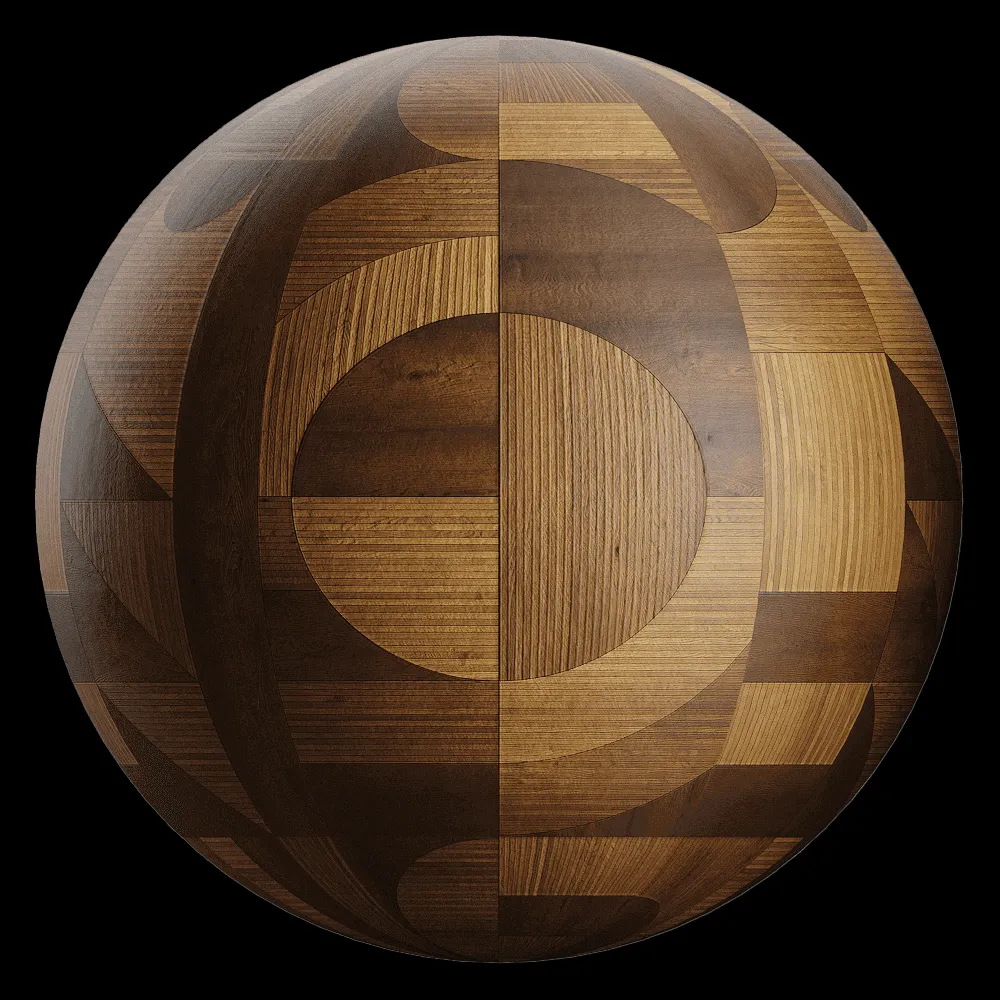 Arklam – Wall covering Mayfair Oak 3ds Max