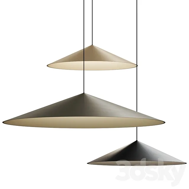 Arkoslight Dune Pendant Lamps 3ds Max