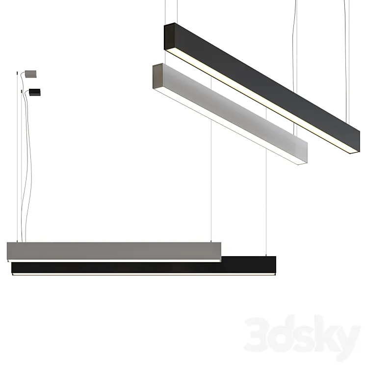 Arkoslight Fifty Ho Suspended Lamp 3DS Max