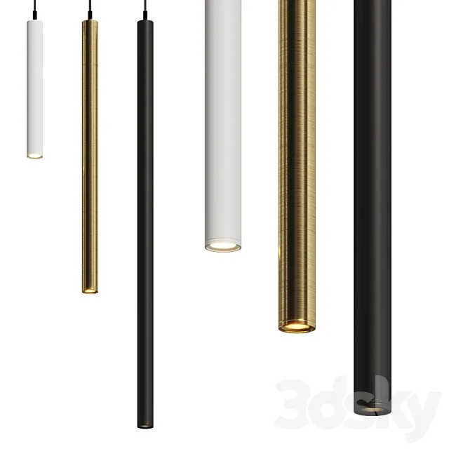 Arkoslight Stick Pendant Lamps 3DSMax File