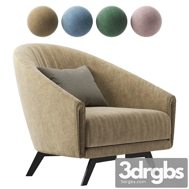 Arm chair Armchair saddle by bonaldo