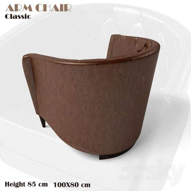 Arm Chair Classic 3dsMax Model