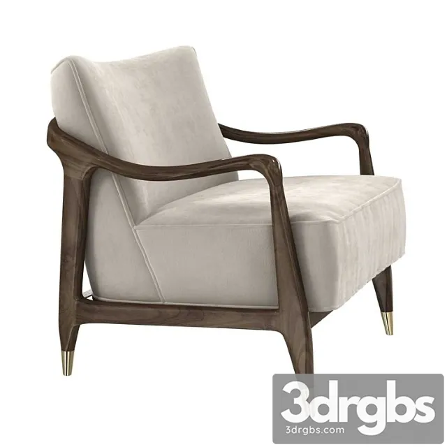 Arm chair Midcentury sculptural gio ponti style walnut lounge chairs 1950s