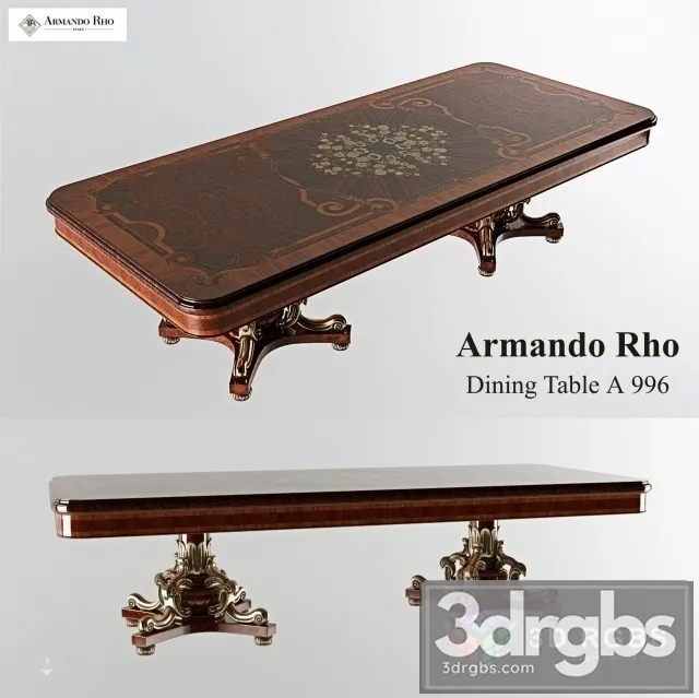 Armando Rho A 996 Dining Table 3dsmax Download