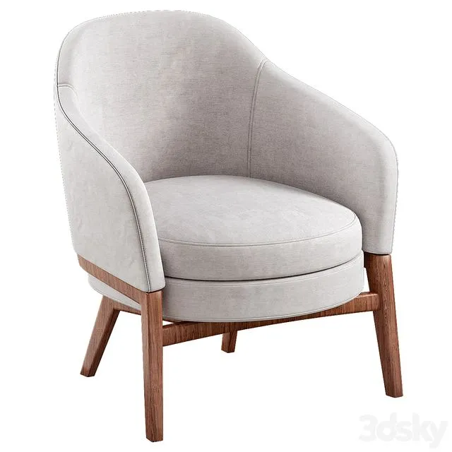 Armcahir PIAVAL MACARON 3dsMax Model