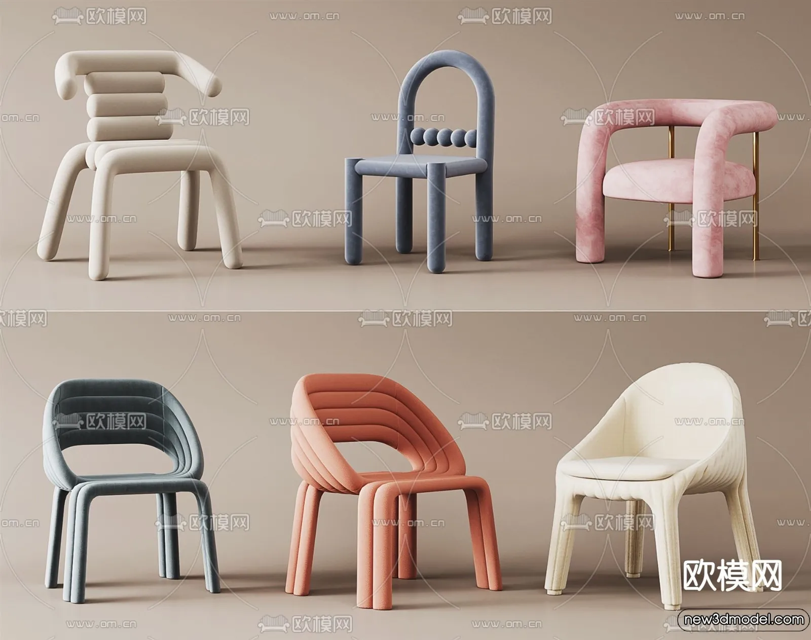 Armchair 3D Models – 3D Furniture Models for Interior – 006