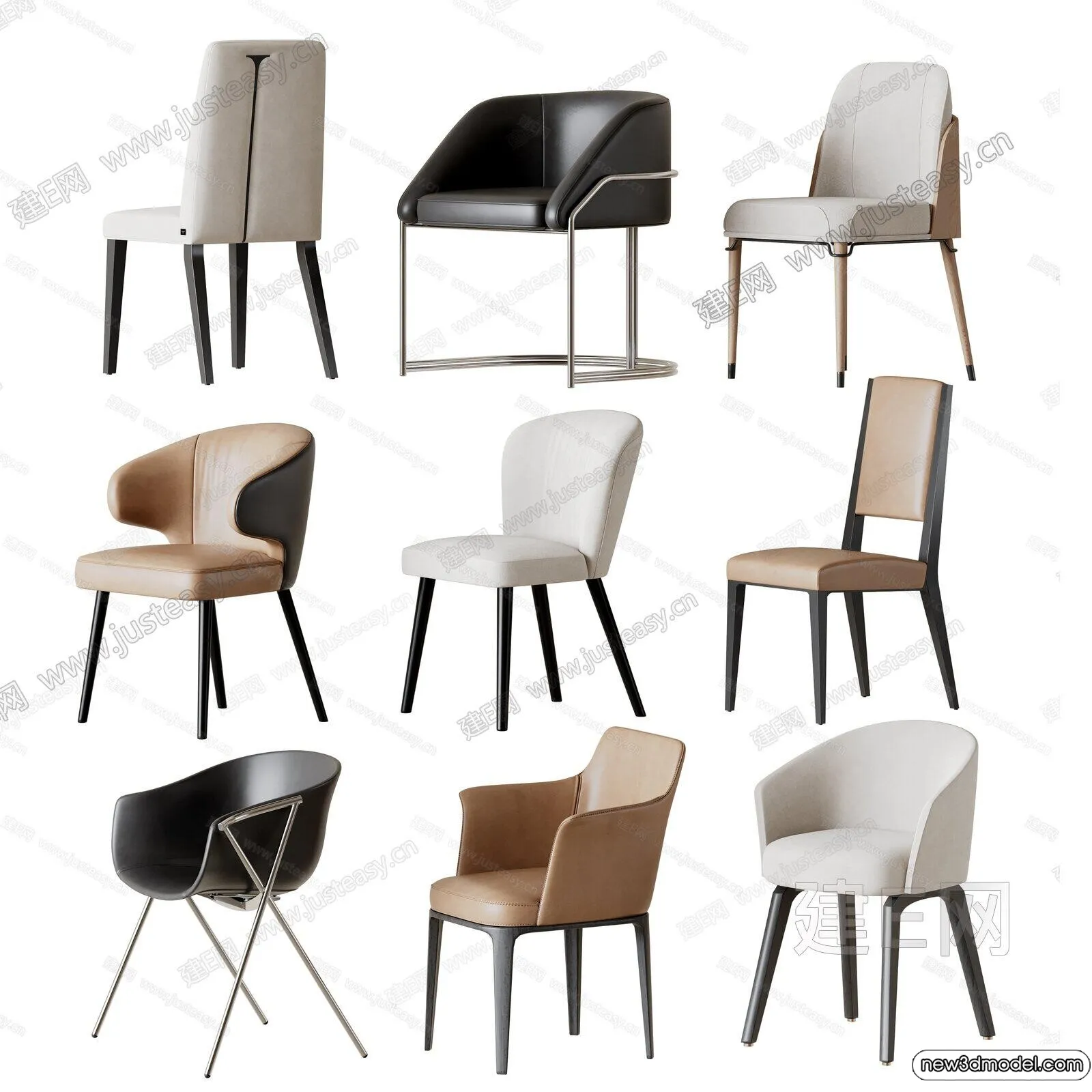 Armchair 3D Models – 3D Furniture Models for Interior – 025