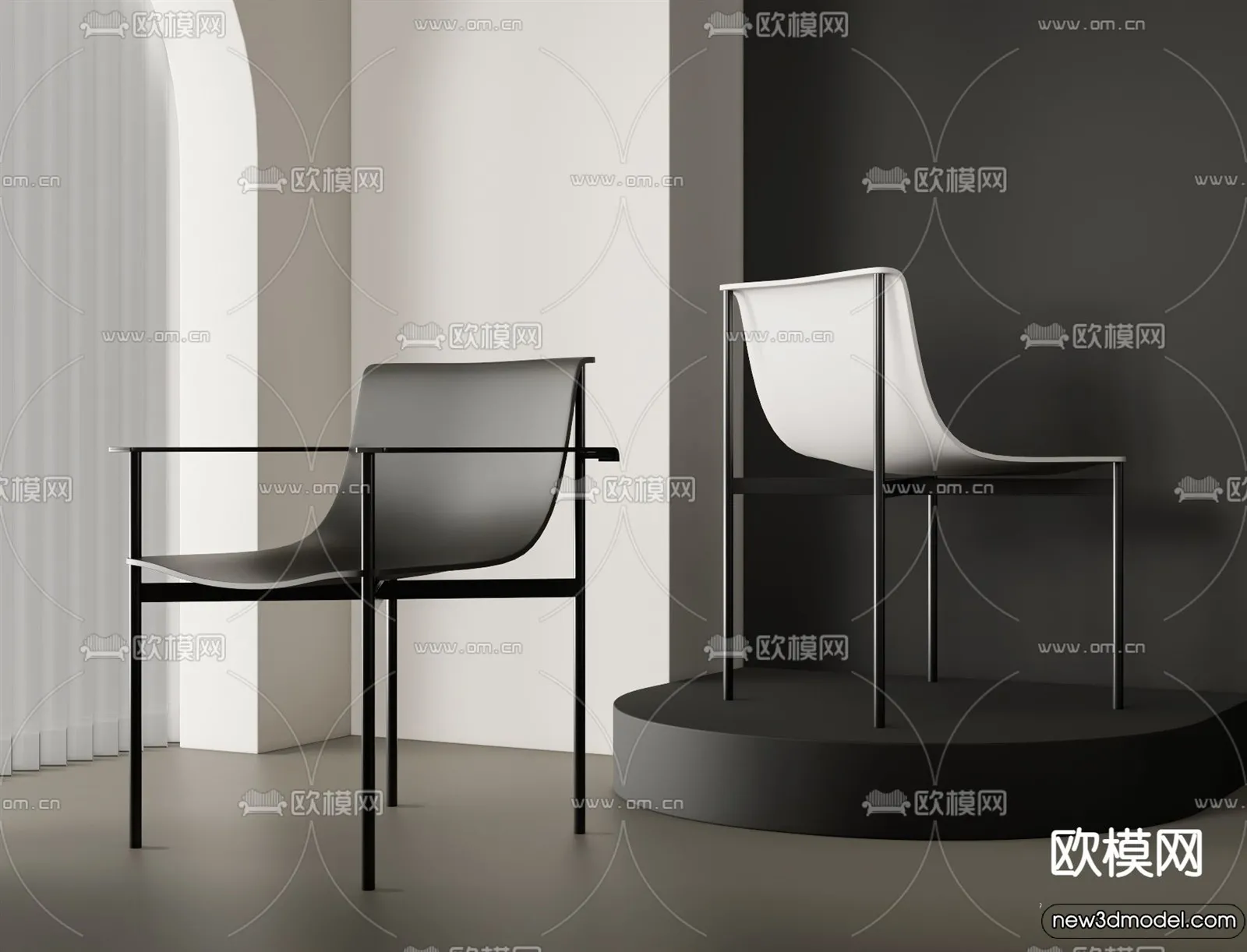 Armchair 3D Models – 3D Furniture Models for Interior – 026