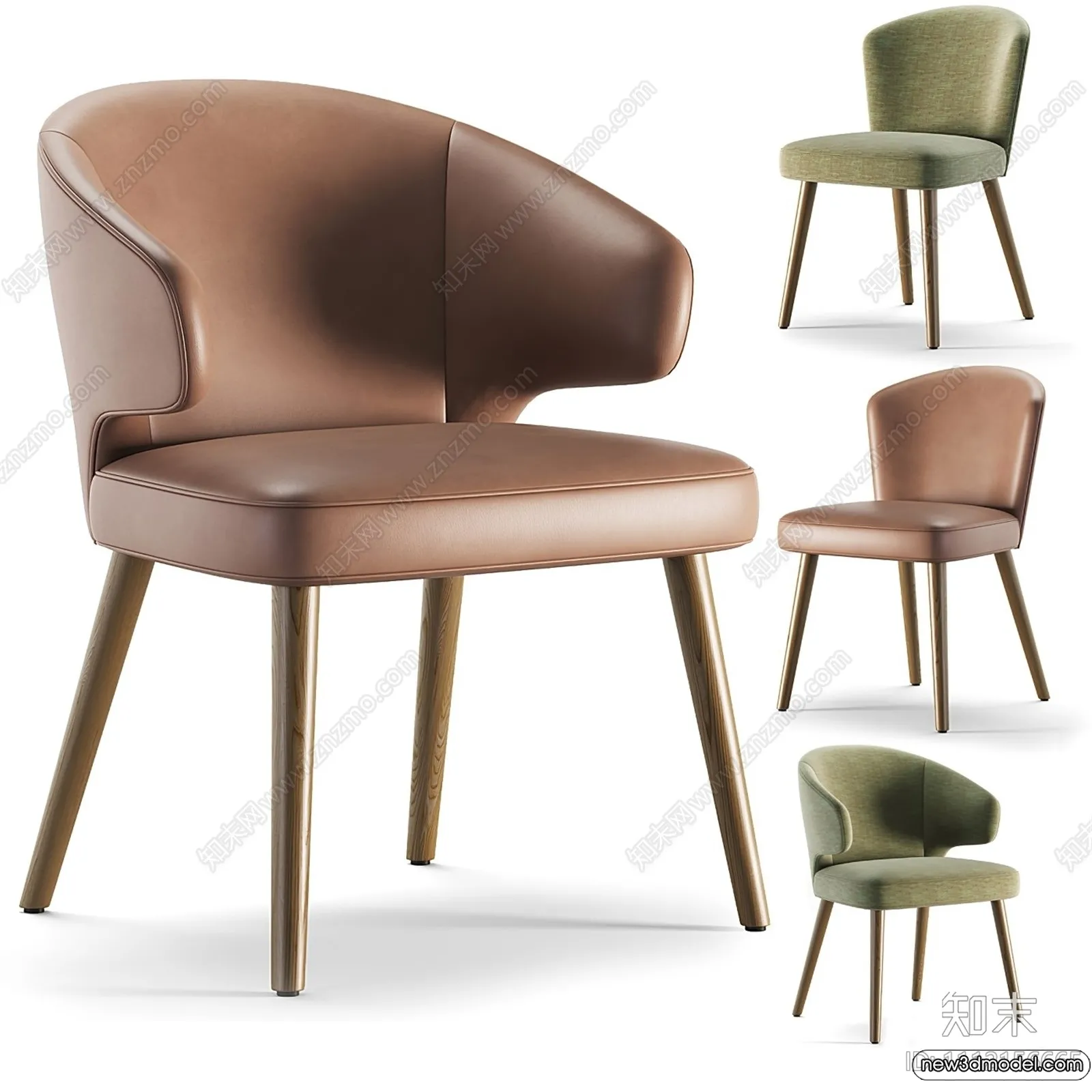 Armchair 3D Models – 3D Furniture Models for Interior – 048