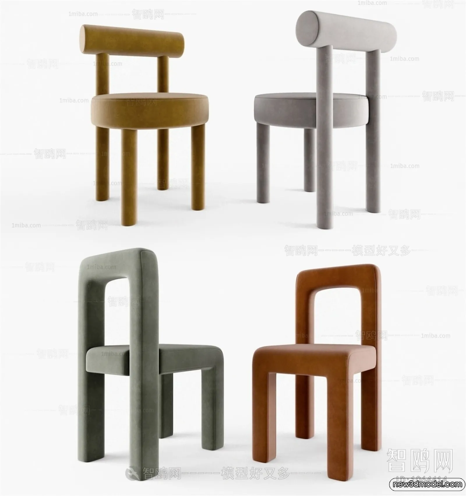 Armchair 3D Models – 3D Furniture Models for Interior – 072