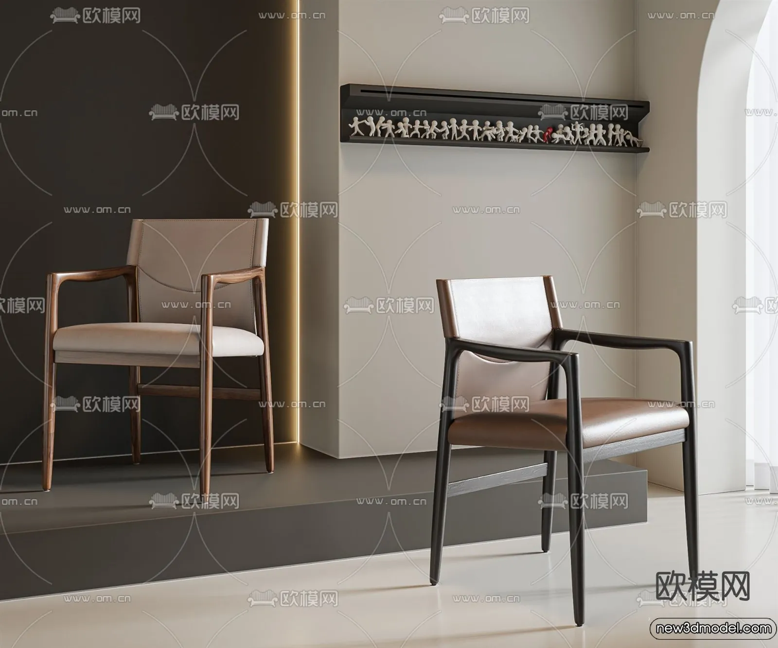 Armchair 3D Models – 3D Furniture Models for Interior – 088