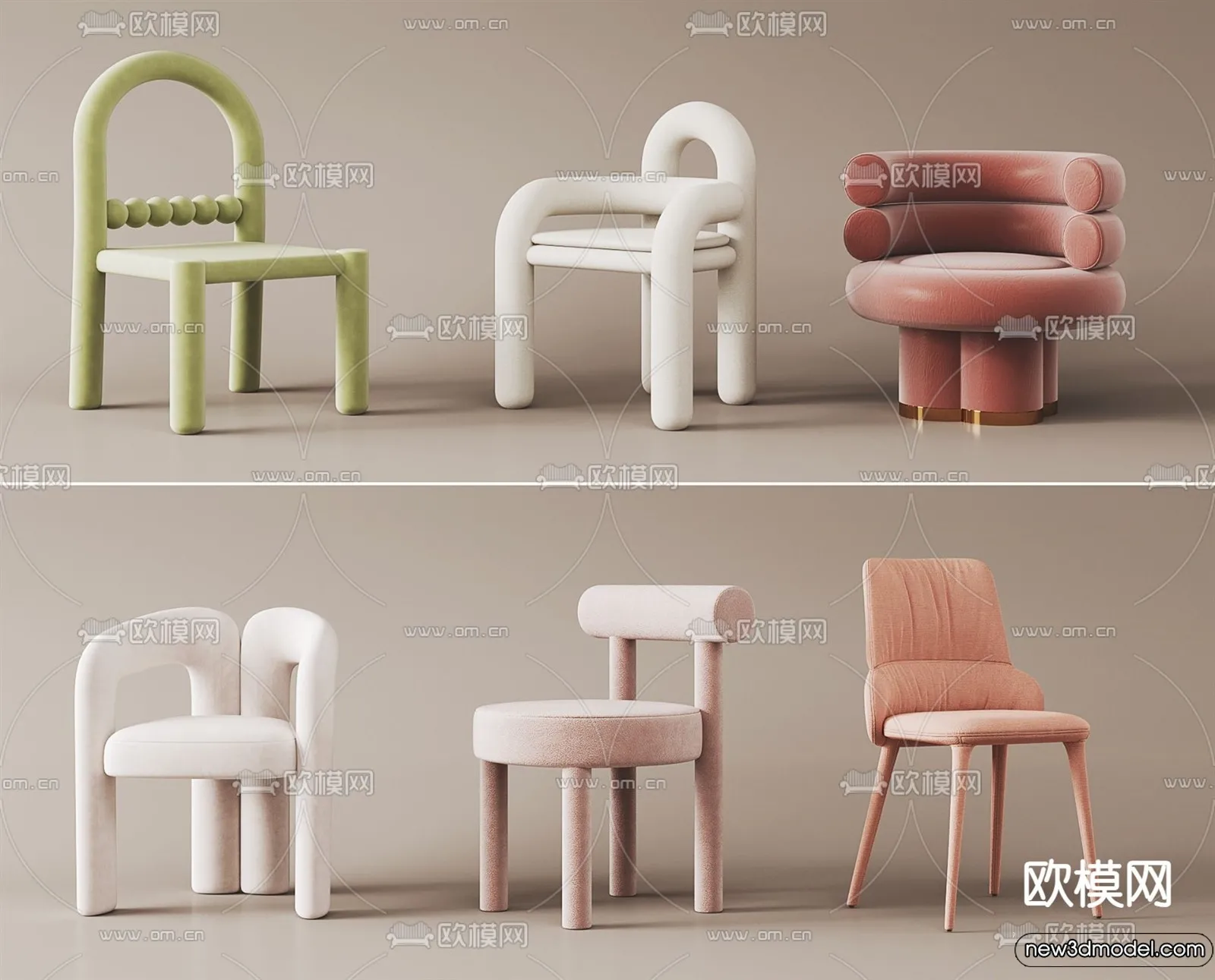 Armchair 3D Models – 3D Furniture Models for Interior – 122