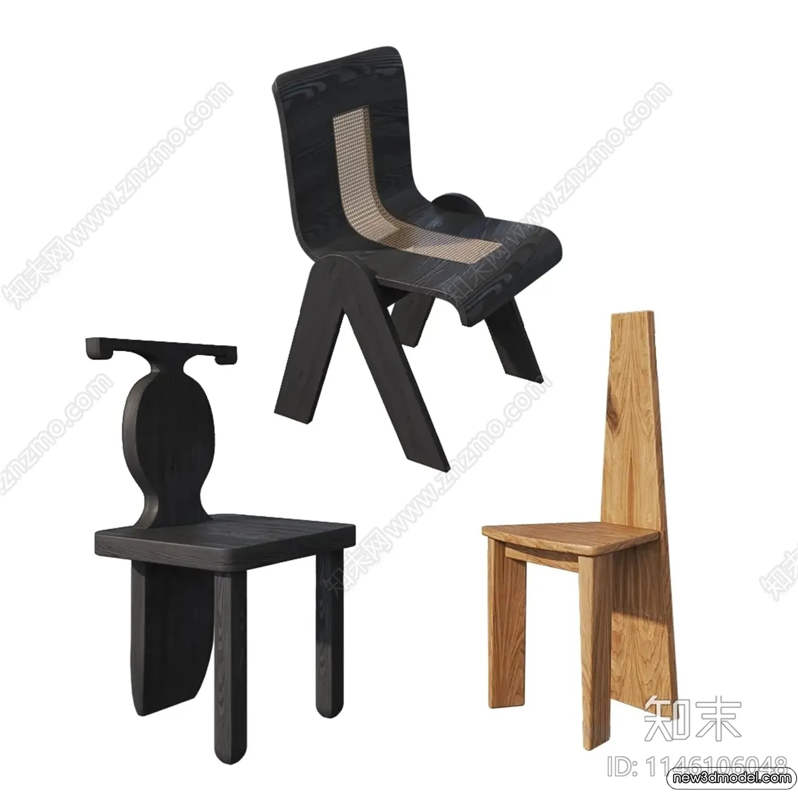 Armchair 3D Models – 3D Furniture Models for Interior – 192