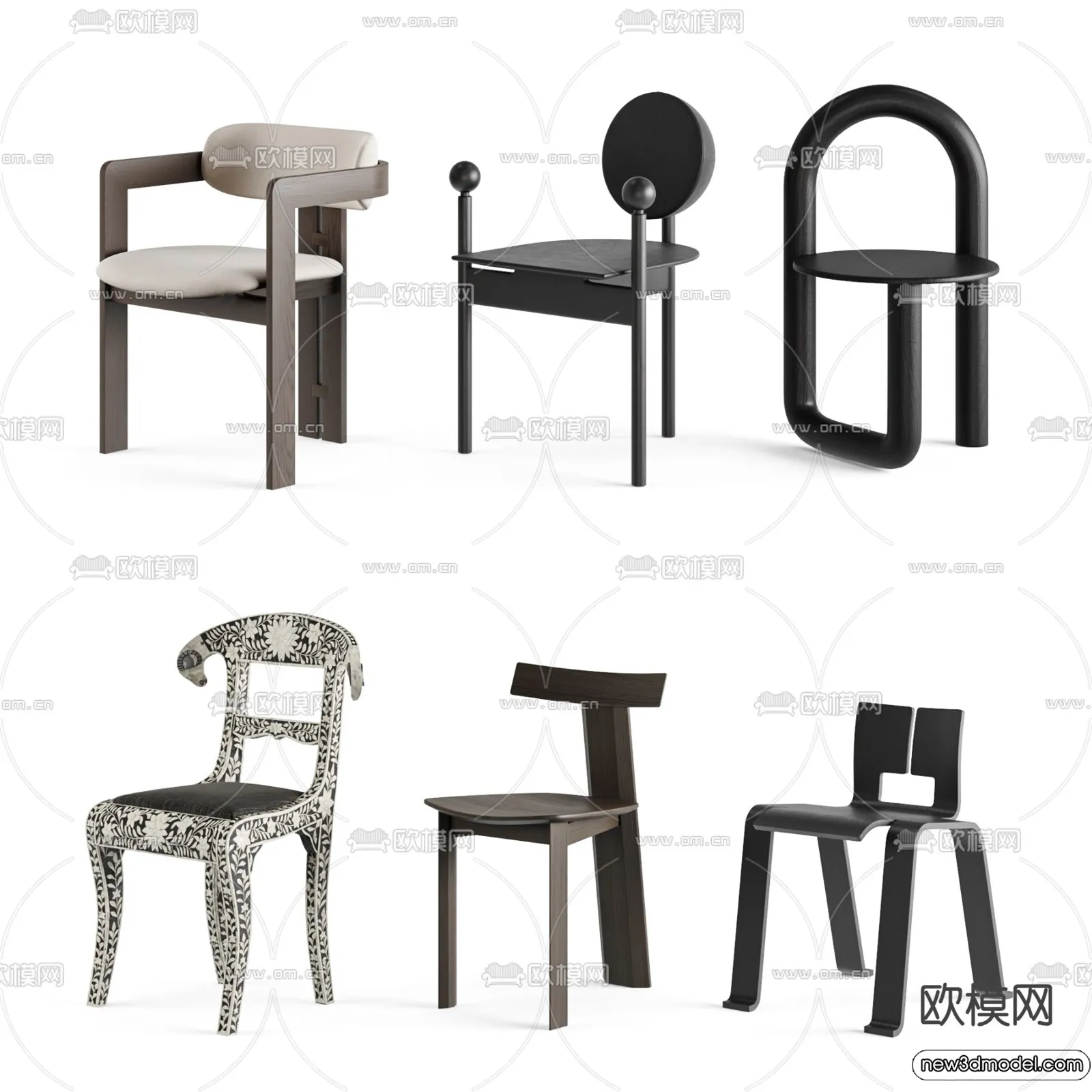 Armchair 3D Models – 3D Furniture Models for Interior – 202