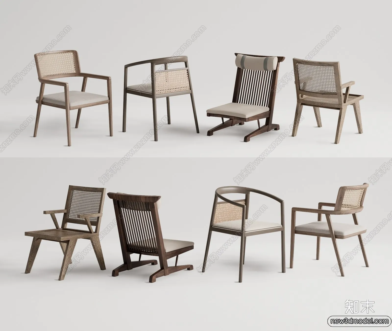 Armchair 3D Models – 3D Furniture Models for Interior – 215