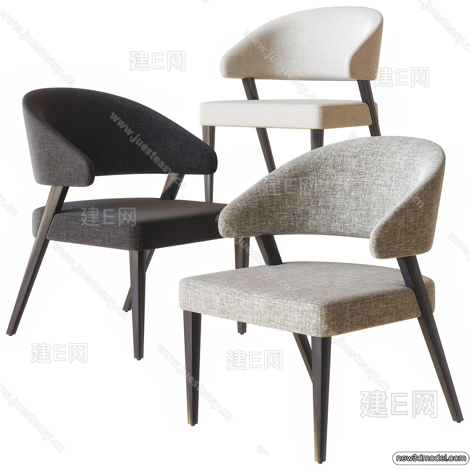 Armchair 3D Models – 3D Furniture Models for Interior – 225