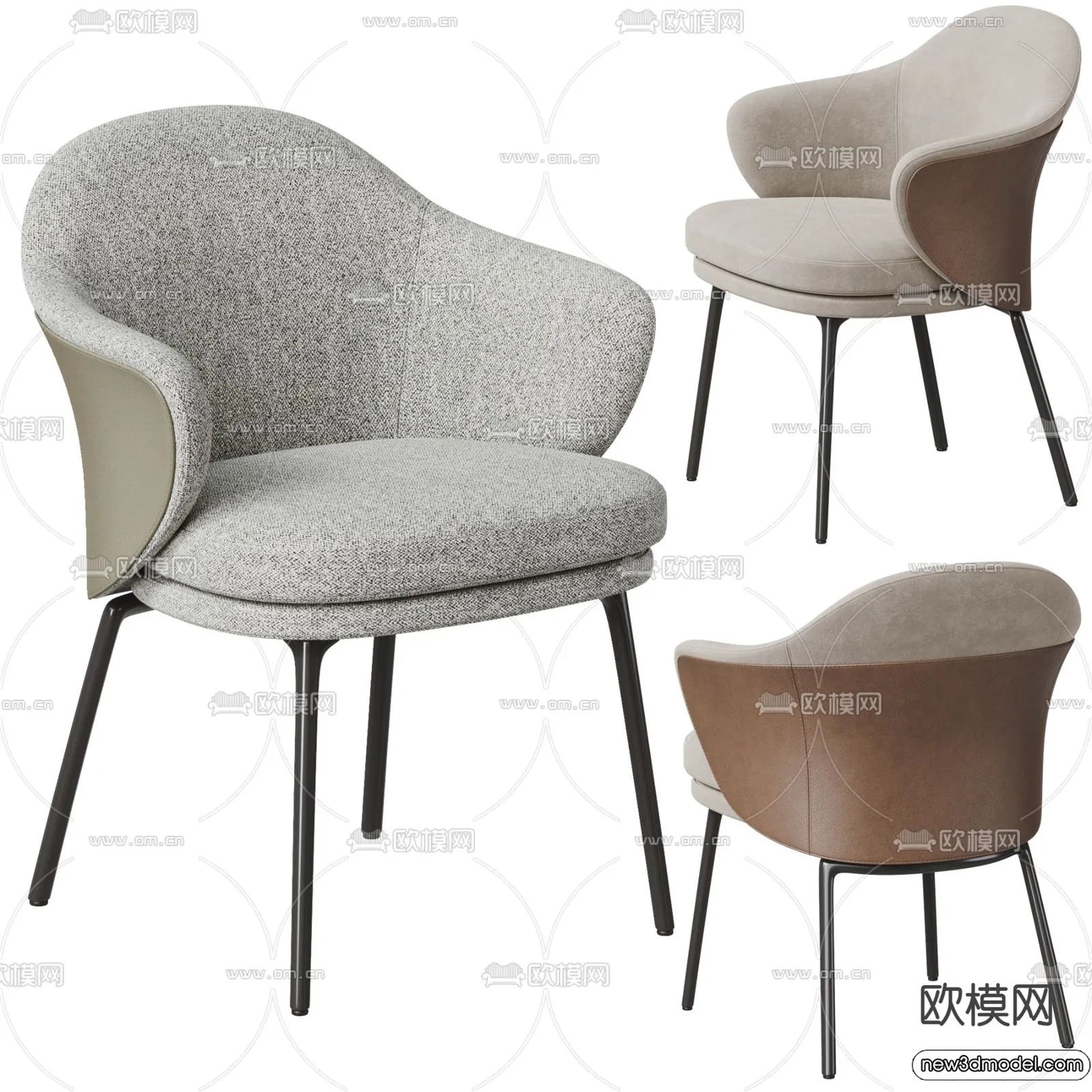 Armchair 3D Models – 3D Furniture Models for Interior – 230