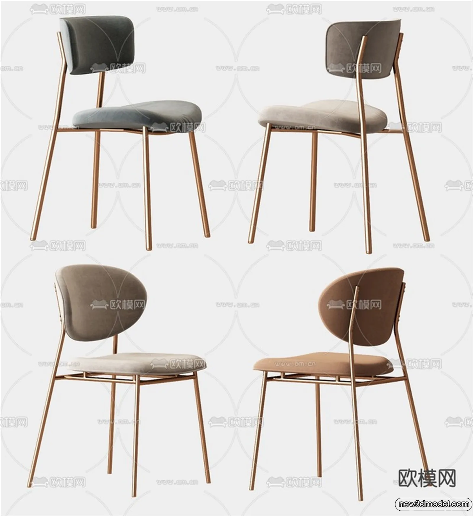 Armchair 3D Models – 3D Furniture Models for Interior – 268