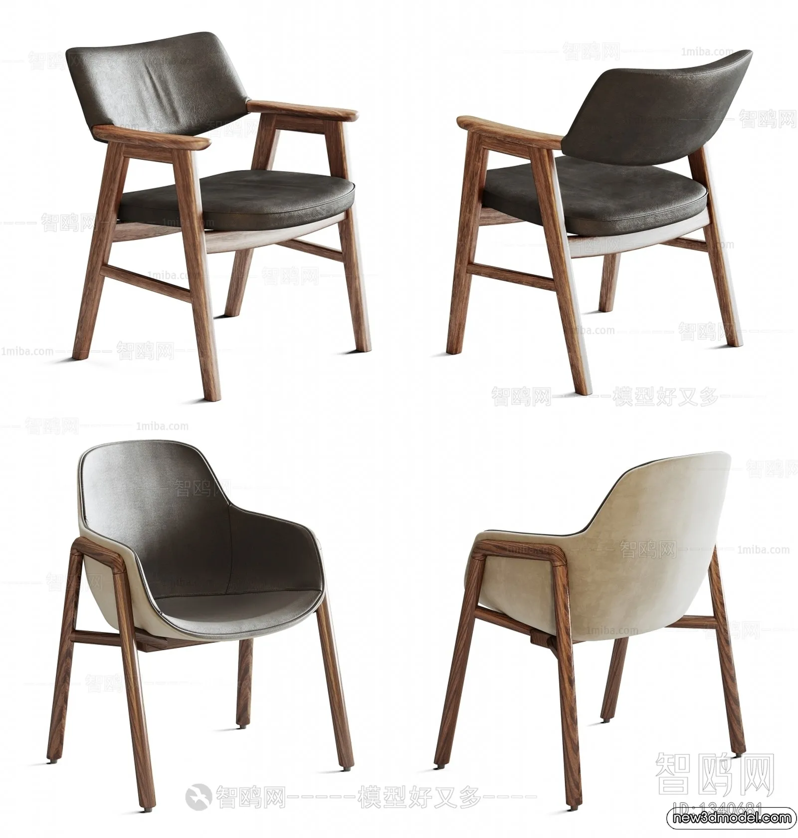 Armchair 3D Models – 3D Furniture Models for Interior – 271