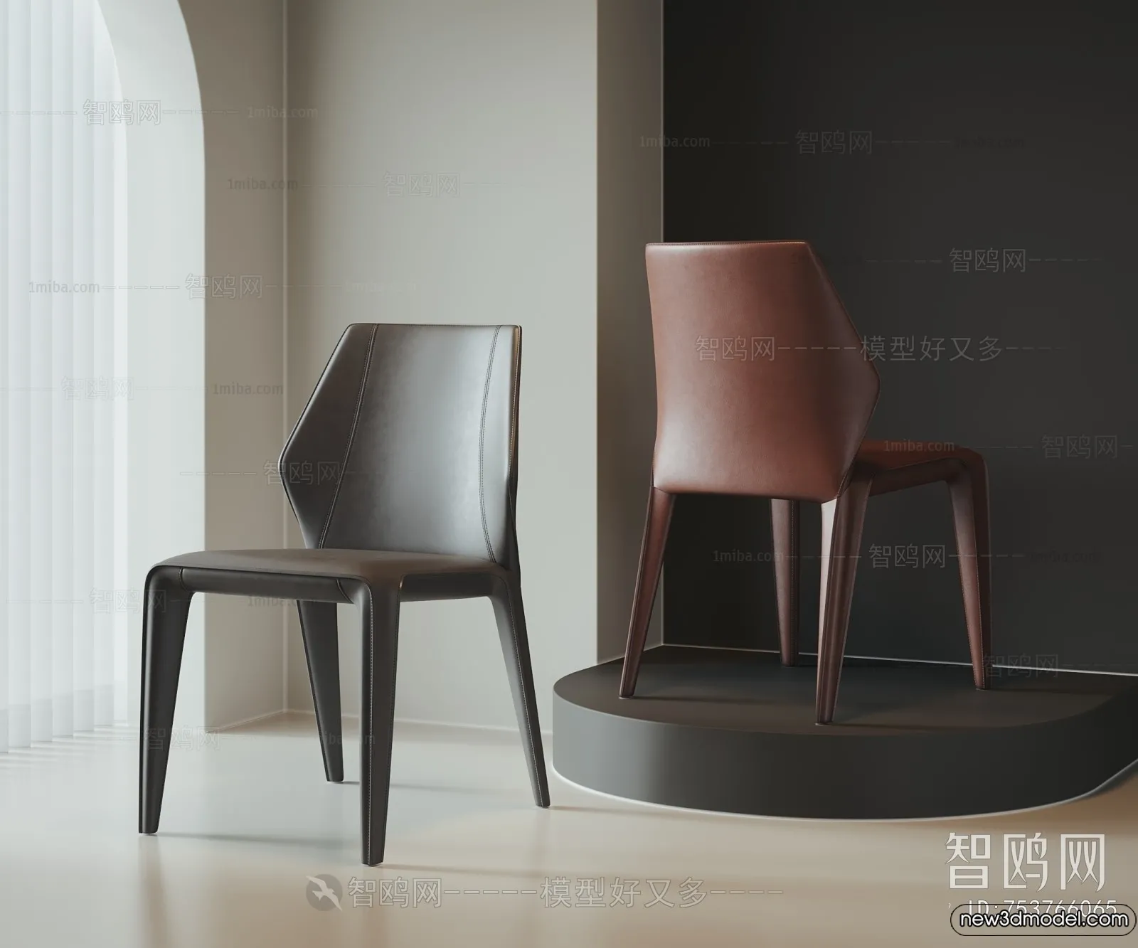 Armchair 3D Models – 3D Furniture Models for Interior – 276