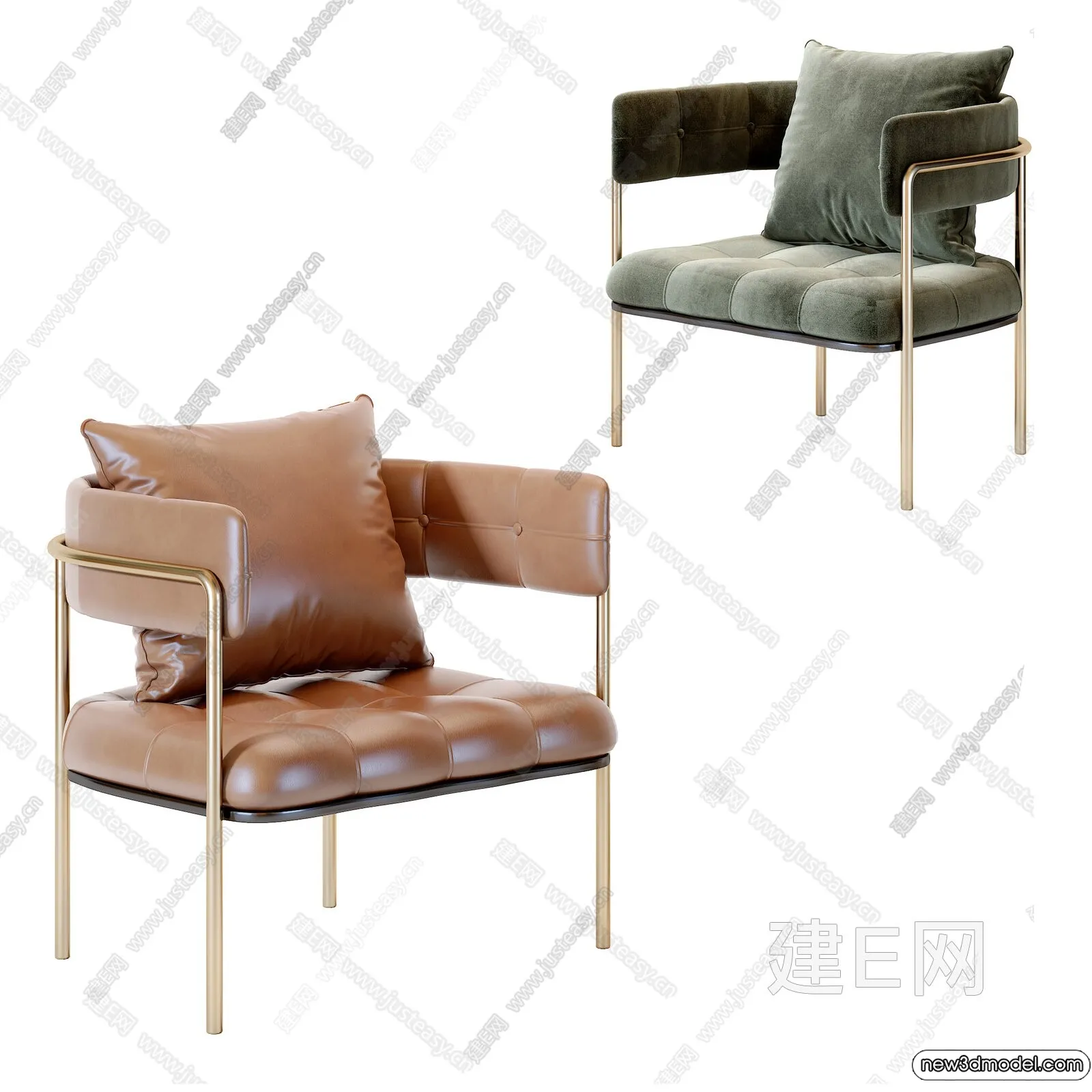 Armchair 3D Models – 3D Furniture Models for Interior – 279