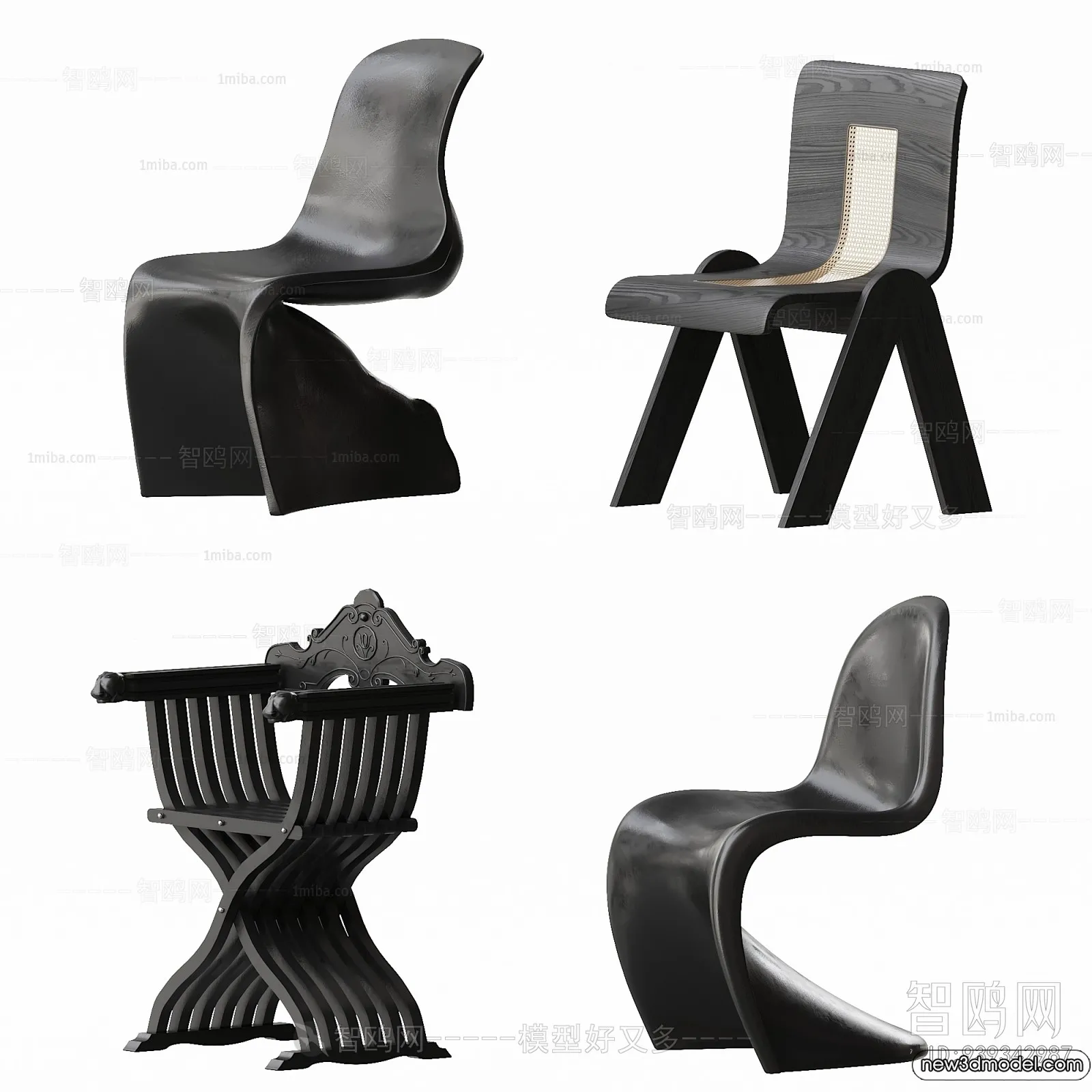 Armchair 3D Models – 3D Furniture Models for Interior – 304