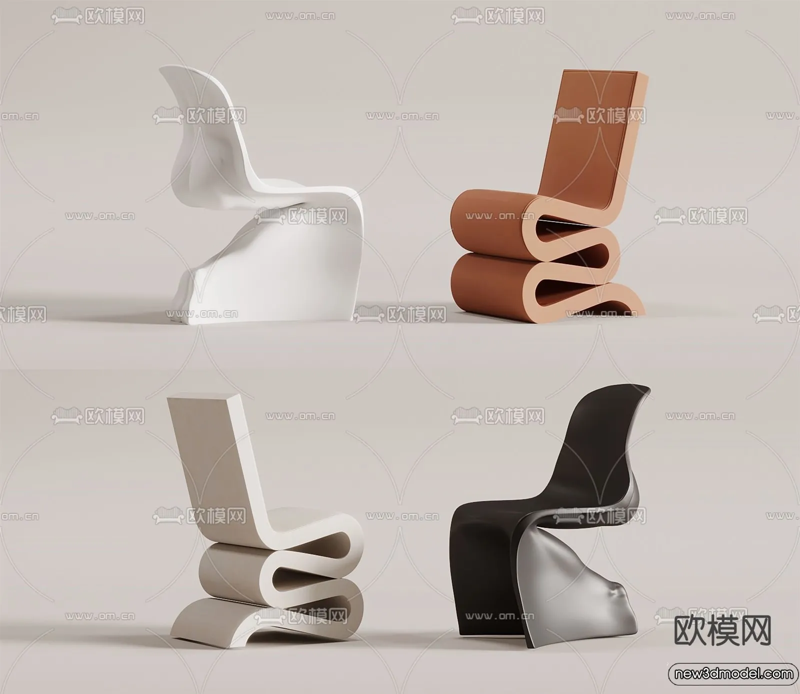 Armchair 3D Models – 3D Furniture Models for Interior – 308